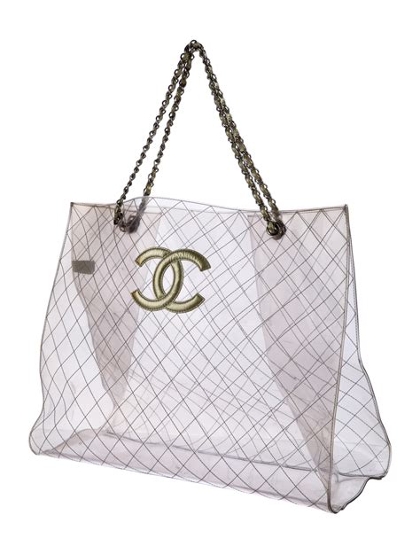 chanel all pvc|Chanel pvc bag.